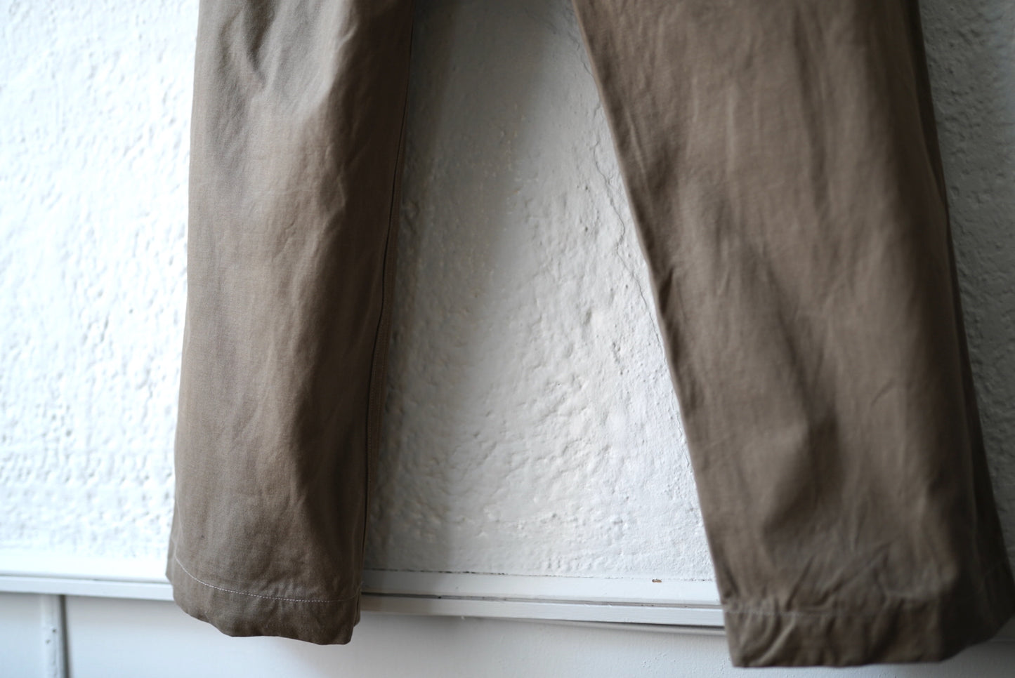 21SS “ALAIN” SELVEDGE YACHT CANVAS スポーツトラウザーズパンツ / COHERENCE(コヒーレンス)
