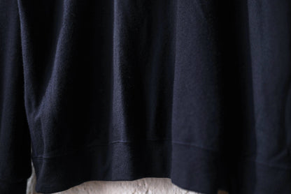 16AW Super140's Wool Washable Wool Sweat ウォッシャブルウールクルーネックスウェットトップス ネイビー / COLINA(コリーナ)
