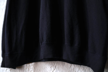 16AW Super140's Wool Washable Wool Sweat ウォッシャブルウールクルーネックスウェットトップス ネイビー / COLINA(コリーナ)