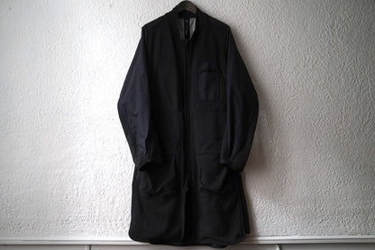 19SS GORE-TEX INFINIUM ノーカラーモッズコート / BYBORRE(バイボレ)