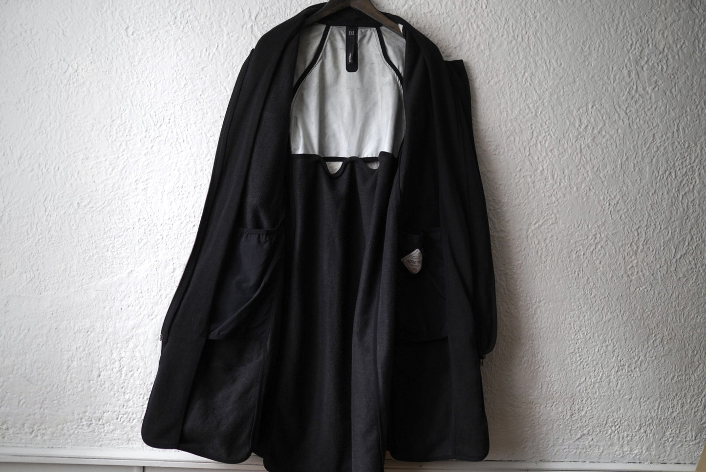 19SS GORE-TEX INFINIUM ノーカラーモッズコート / BYBORRE(バイボレ)