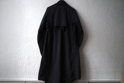 19SS GORE-TEX INFINIUM ノーカラーモッズコート / BYBORRE(バイボレ)