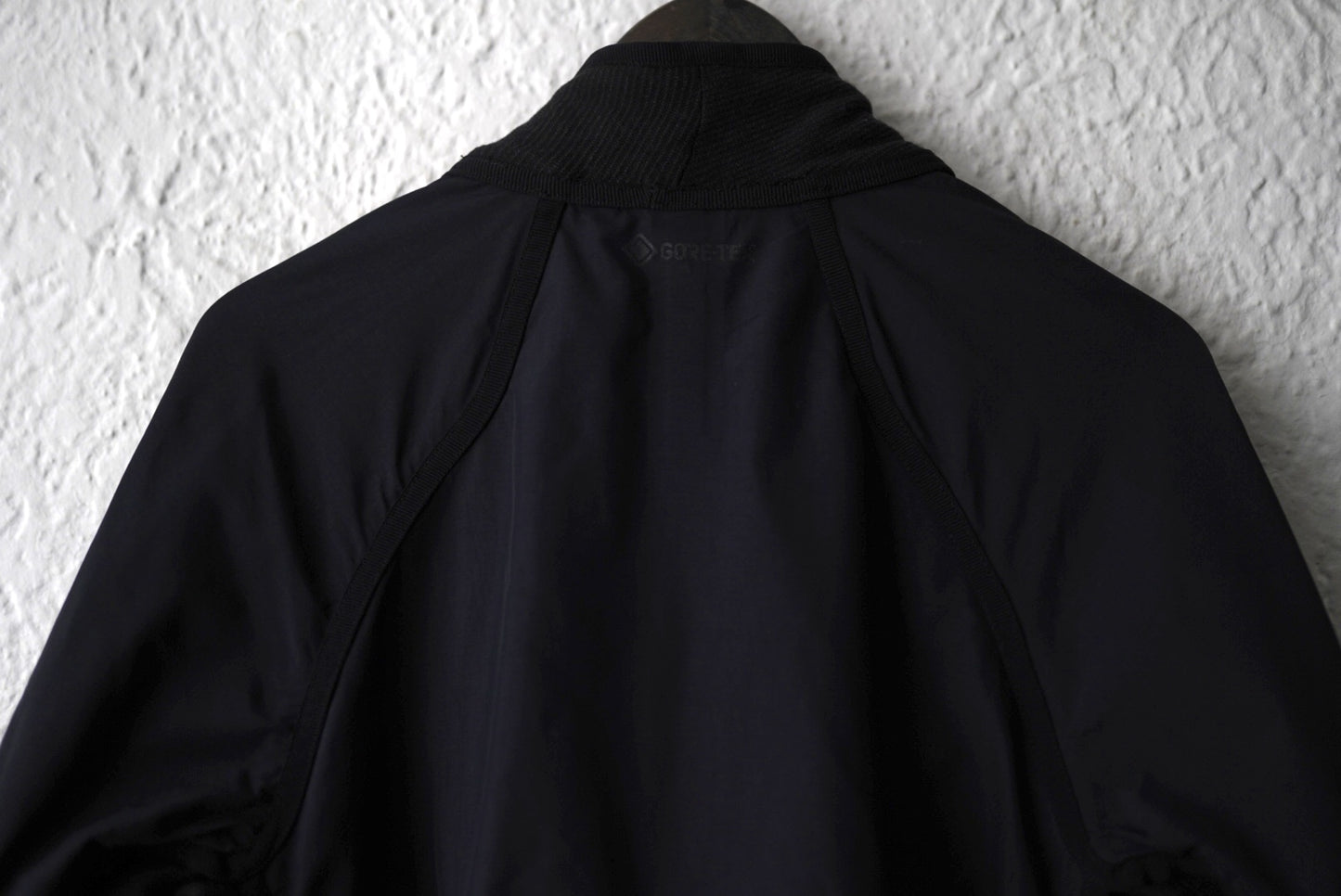 19SS GORE-TEX INFINIUM ノーカラーモッズコート / BYBORRE(バイボレ)