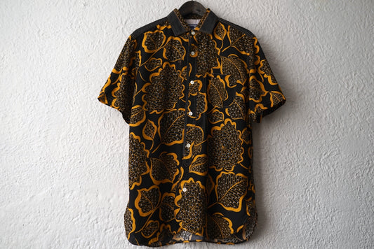 17SS 花柄半袖シャツ / JUNYAWATANABE MAN COMME des  GARCONS(ジュンヤワタナベマン コムデギャルソン)