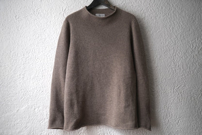 Super100's Wool ウールアンゴラモックネックニットセーター / MOTHERHAND artisan(マザーハンドアルチザン)