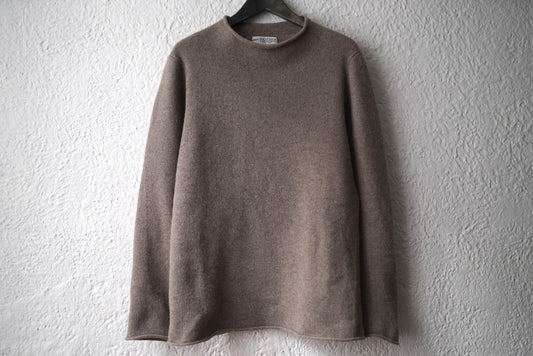 Super100's Wool ウールアンゴラモックネックニットセーター / MOTHERHAND artisan(マザーハンドアルチザン)
