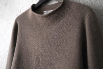 Super100's Wool ウールアンゴラモックネックニットセーター / MOTHERHAND artisan(マザーハンドアルチザン)