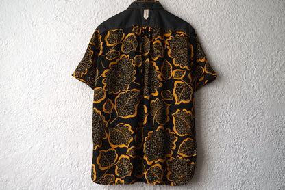17SS 花柄半袖シャツ / JUNYAWATANABE MAN COMME des  GARCONS(ジュンヤワタナベマン コムデギャルソン)