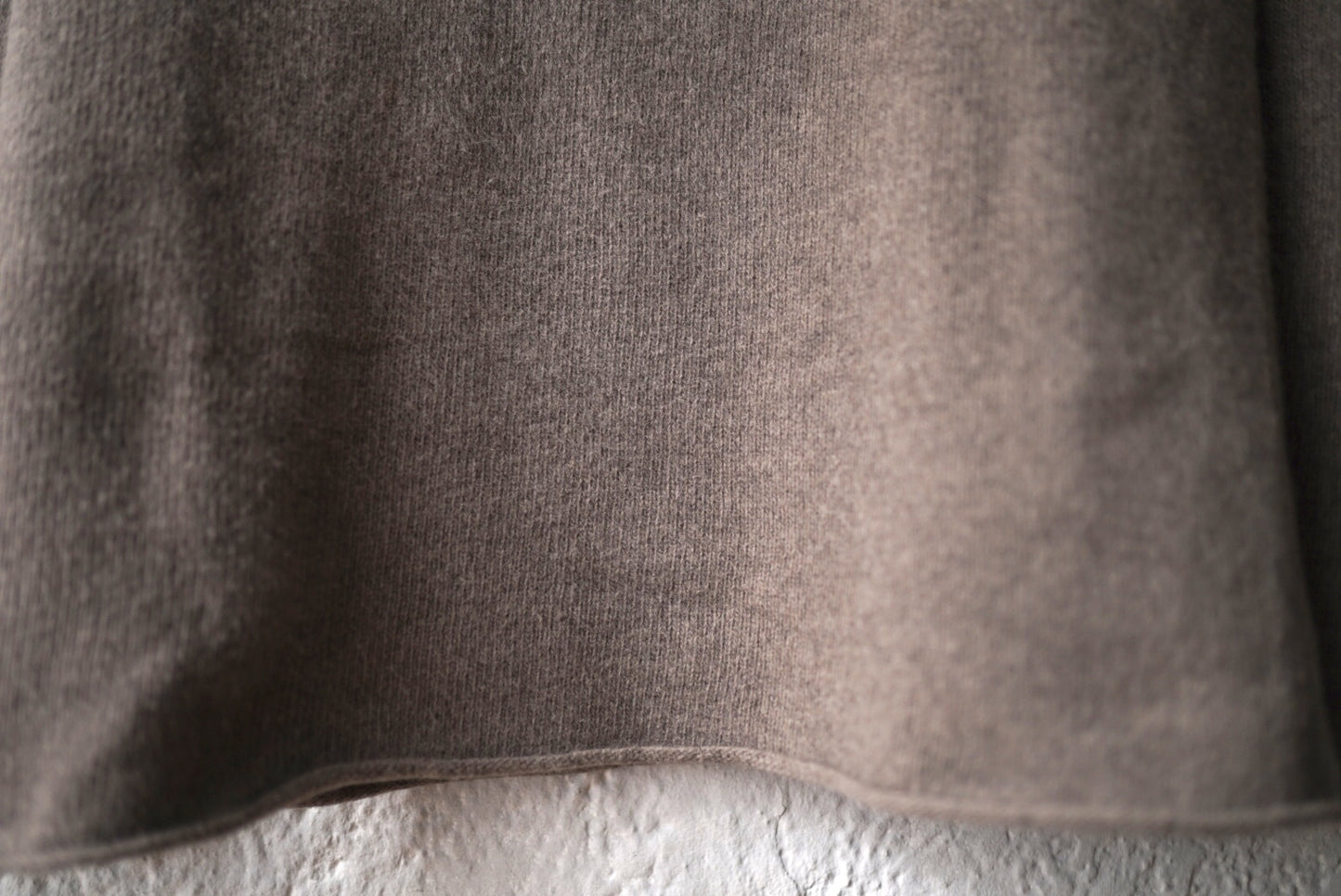 Super100's Wool ウールアンゴラモックネックニットセーター / MOTHERHAND artisan(マザーハンドアルチザン)