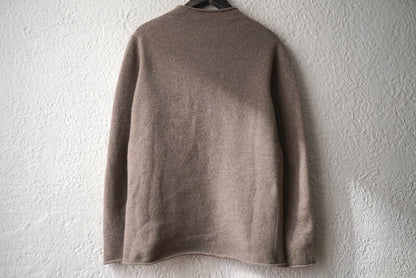 Super100's Wool ウールアンゴラモックネックニットセーター / MOTHERHAND artisan(マザーハンドアルチザン)