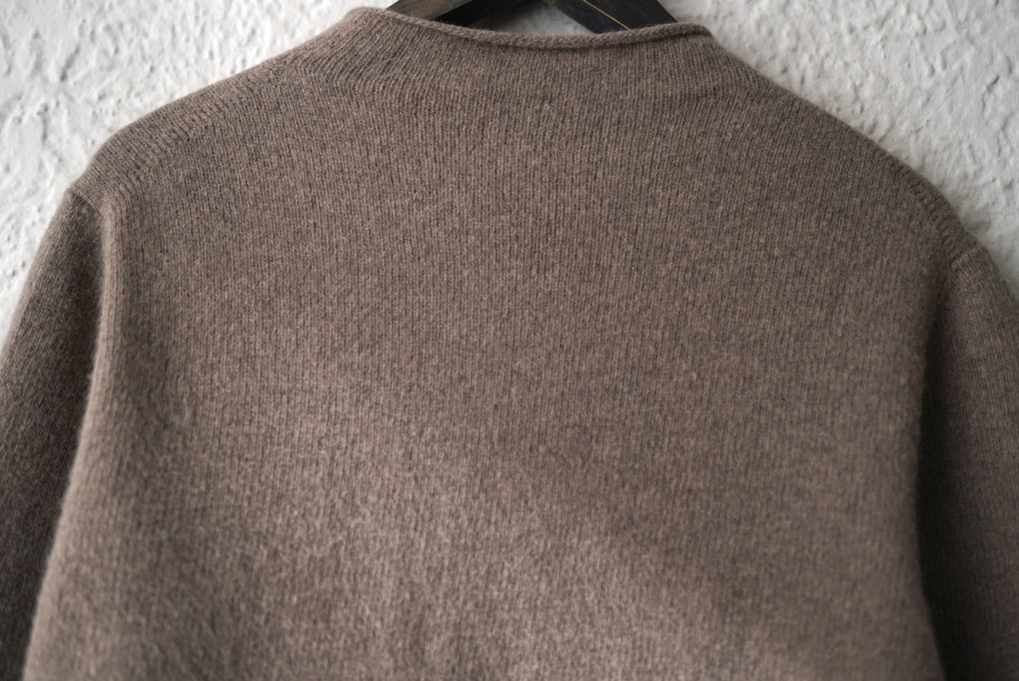 Super100's Wool ウールアンゴラモックネックニットセーター / MOTHERHAND artisan(マザーハンドアルチザン)
