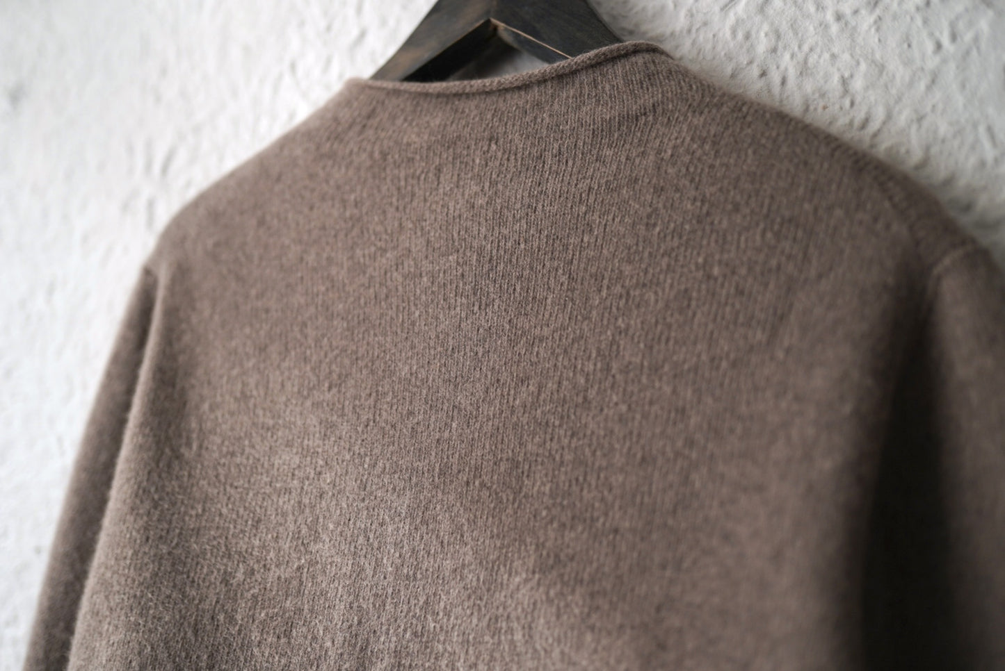 Super100's Wool ウールアンゴラモックネックニットセーター / MOTHERHAND artisan(マザーハンドアルチザン)
