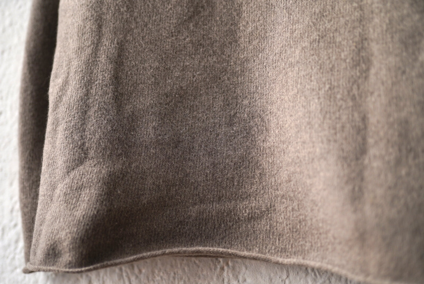 Super100's Wool ウールアンゴラモックネックニットセーター / MOTHERHAND artisan(マザーハンドアルチザン)
