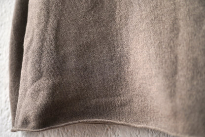 Super100's Wool ウールアンゴラモックネックニットセーター / MOTHERHAND artisan(マザーハンドアルチザン)