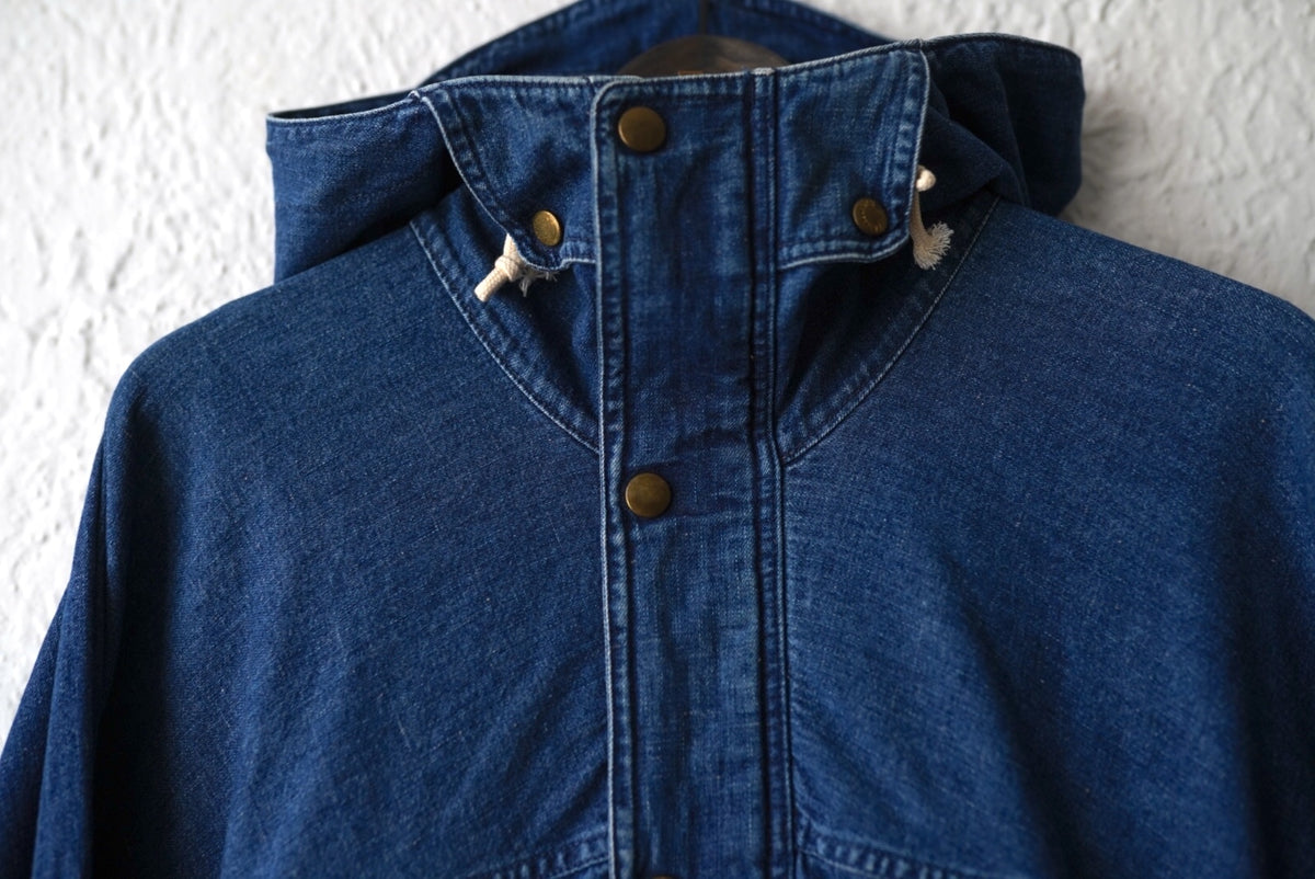 Washed Denim Anorak Parka デニムアノラックパーカー / Anachronorm(アナクロノーム)