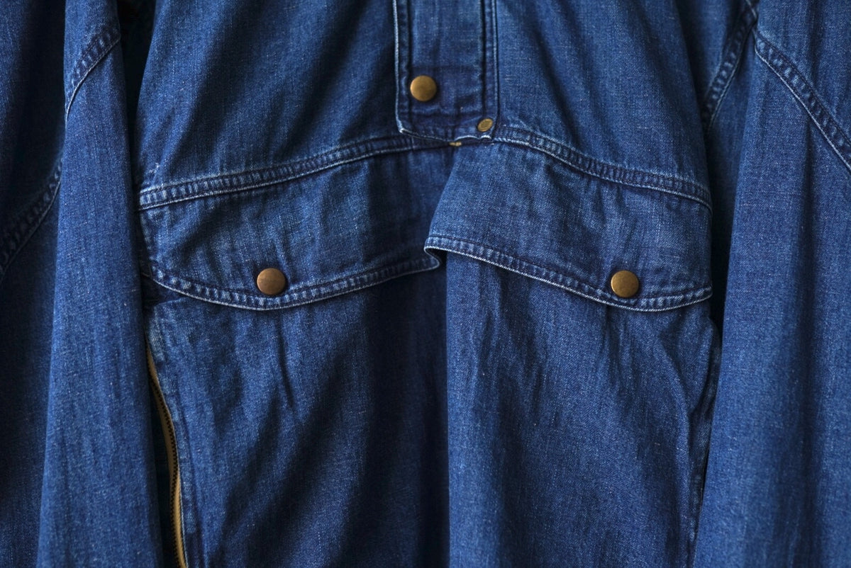 Washed Denim Anorak Parka デニムアノラックパーカー / Anachronorm(アナクロノーム)
