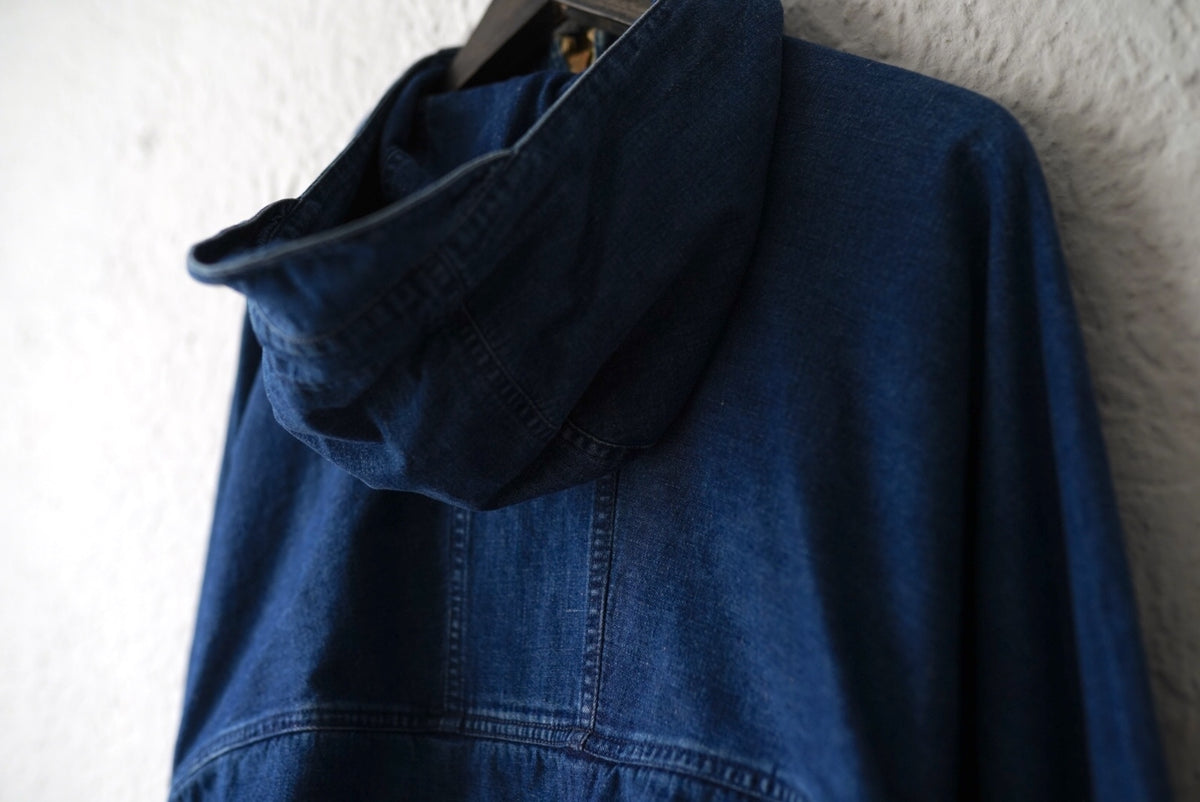 Washed Denim Anorak Parka デニムアノラックパーカー / Anachronorm(アナクロノーム)