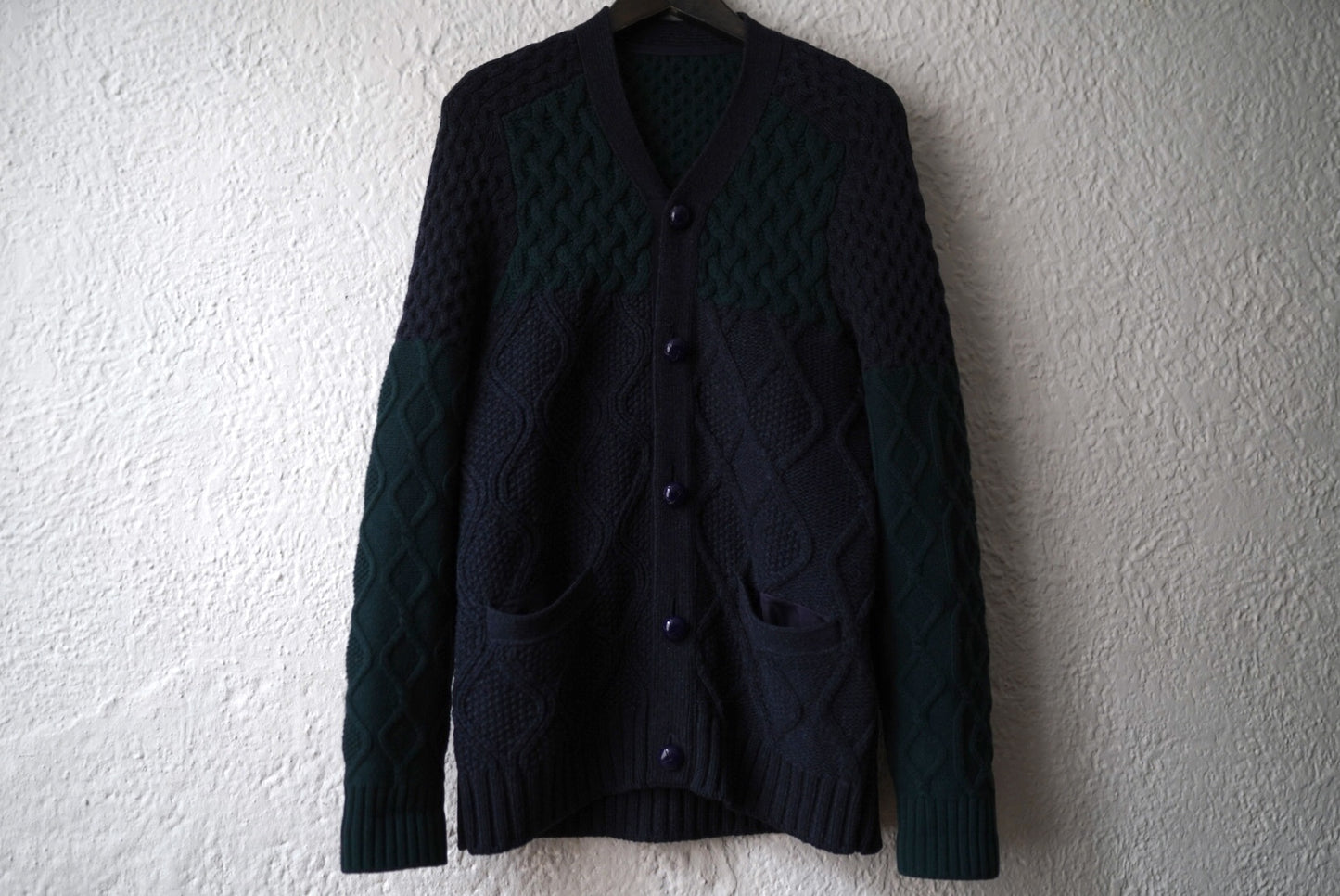 15AW Cable Knit Cardigan ケーブルニットカーディガンセーター / sacai(サカイ)