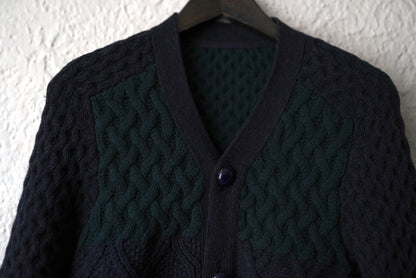 15AW Cable Knit Cardigan ケーブルニットカーディガンセーター / sacai(サカイ)