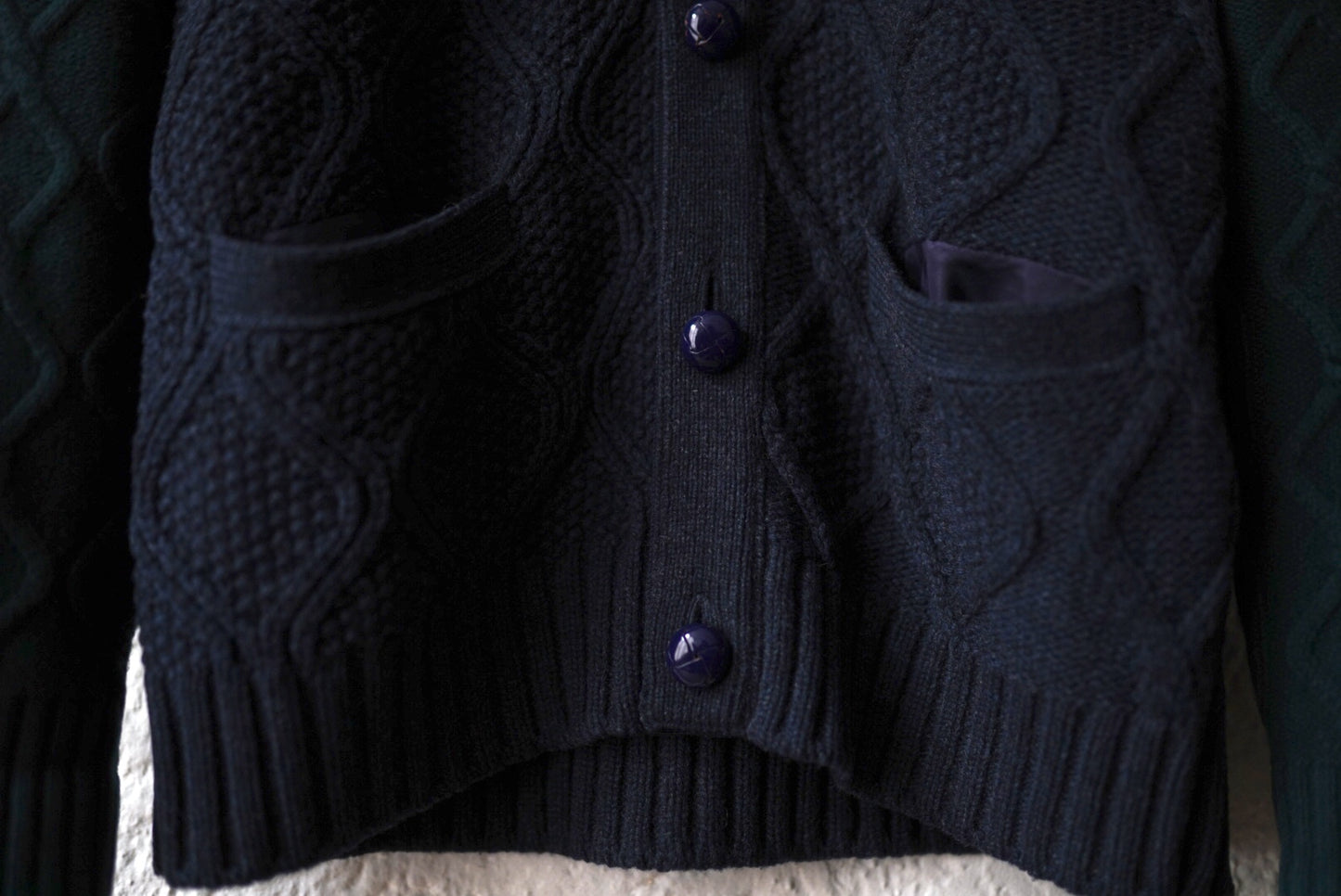 15AW Cable Knit Cardigan ケーブルニットカーディガンセーター / sacai(サカイ)
