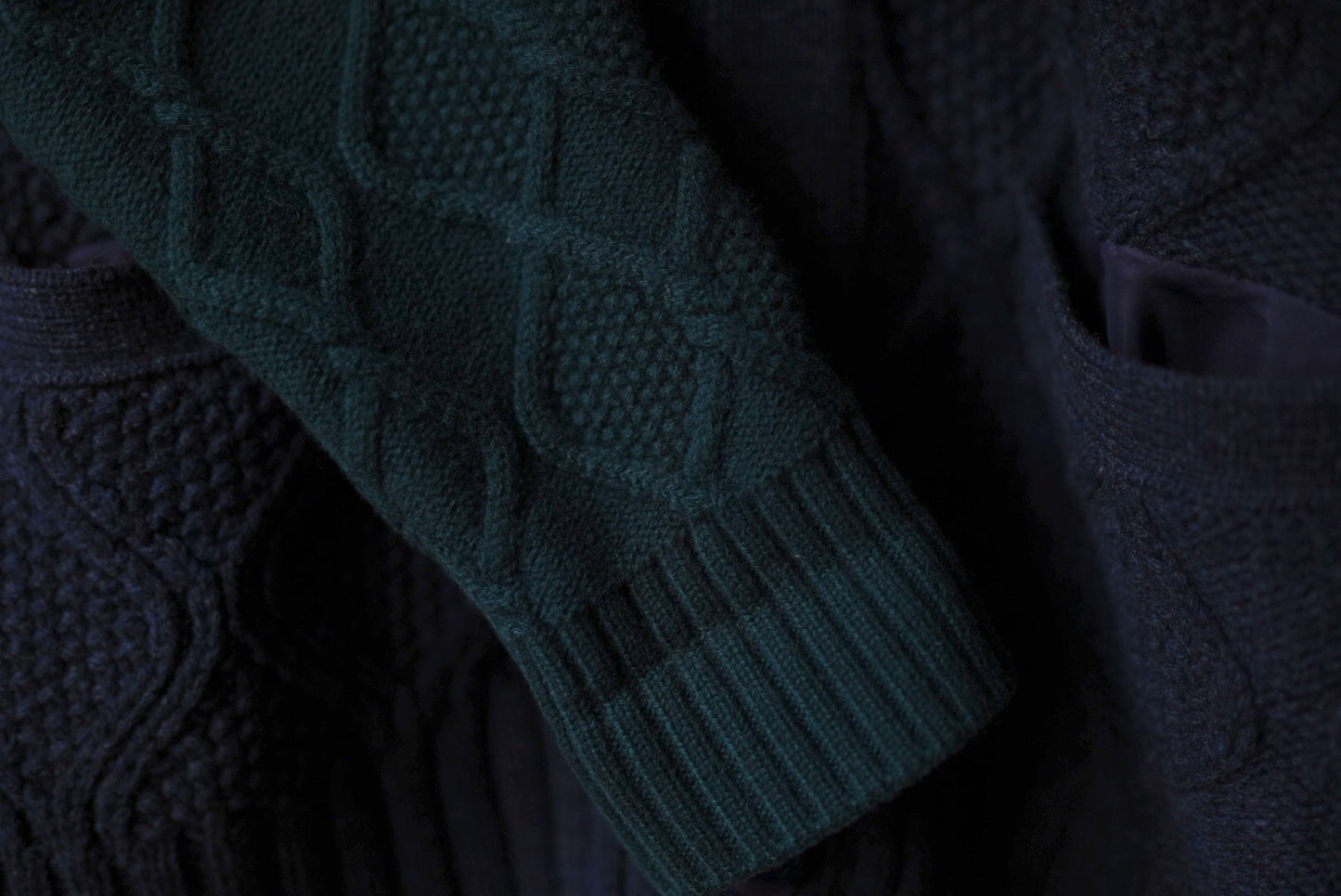 15AW Cable Knit Cardigan ケーブルニットカーディガンセーター / sacai(サカイ)