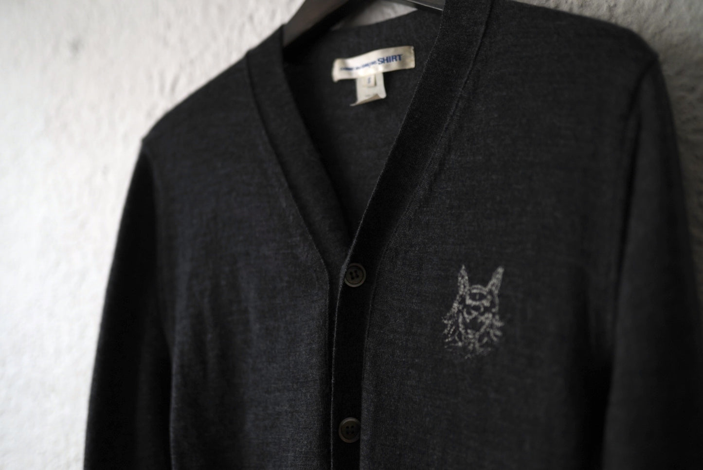 14AW NICOLAS BUFFE カーディガンニットセーター / COMME des GARCONS SHIRT(コムデギャルソンシャツ)