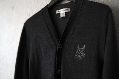 14AW NICOLAS BUFFE カーディガンニットセーター / COMME des GARCONS SHIRT(コムデギャルソンシャツ)