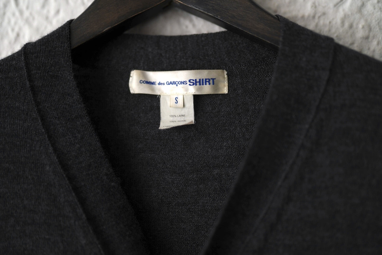 14AW NICOLAS BUFFE カーディガンニットセーター / COMME des GARCONS SHIRT(コムデギャルソンシャツ)