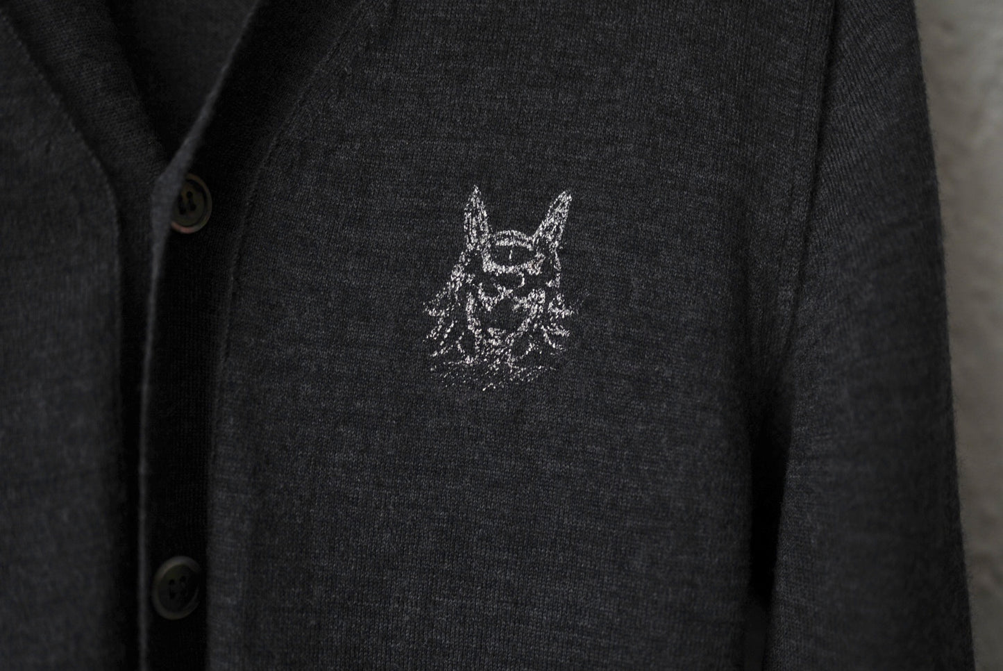 14AW NICOLAS BUFFE カーディガンニットセーター / COMME des GARCONS SHIRT(コムデギャルソンシャツ)