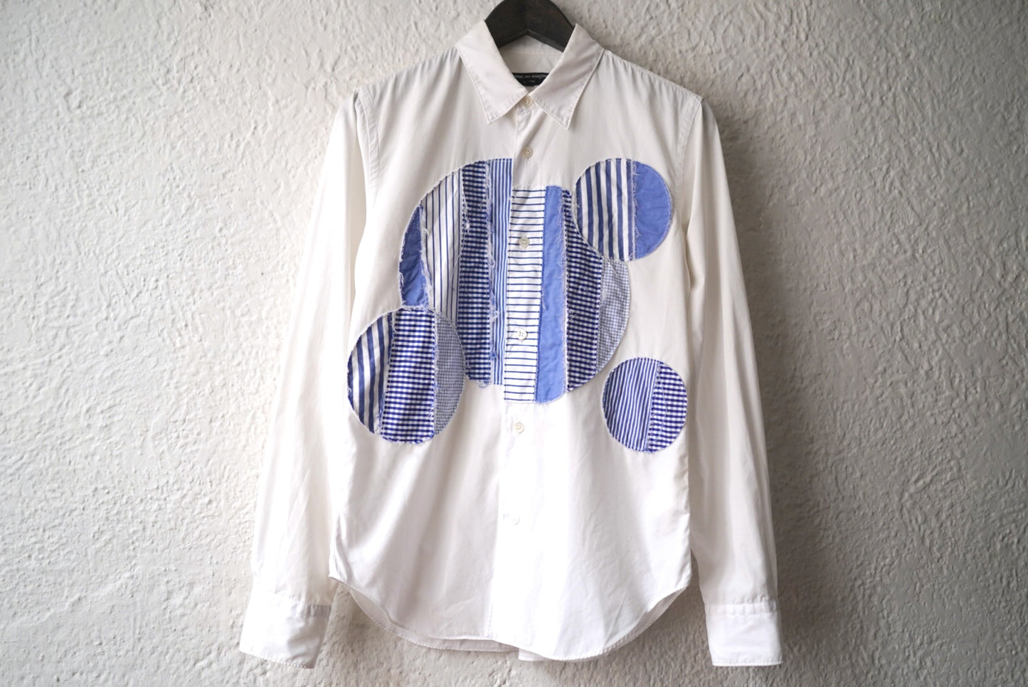 15SS サークルパッチワークシャツ / COMME des GARCONS HOMME(コムデギャルソンオム)