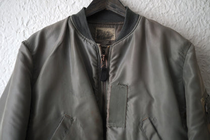 1950's U.S.ARMY B-15D MOD ミリタリーフライトジャケット セージグリーン / Vintage(ヴィンテージ)