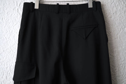 22AW ウールカーゴスラックスパンツ / BOTTEGA VENETA(ボッテガヴェネタ)