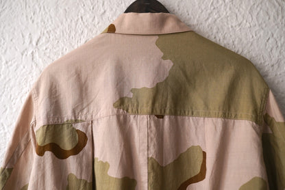 22SS Big Tuck Jacket Camo カモ柄ブルゾンジャケット / ensou.(エンソウ)