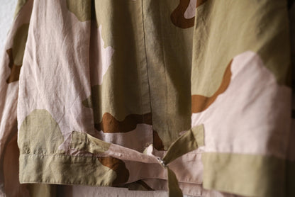22SS Big Tuck Jacket Camo カモ柄ブルゾンジャケット / ensou.(エンソウ)