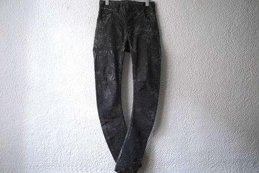 15SS P13-F1405K ワックスコーティングデニムパンツ / boris bidjan saberi(ボリスビジャンサベリ)