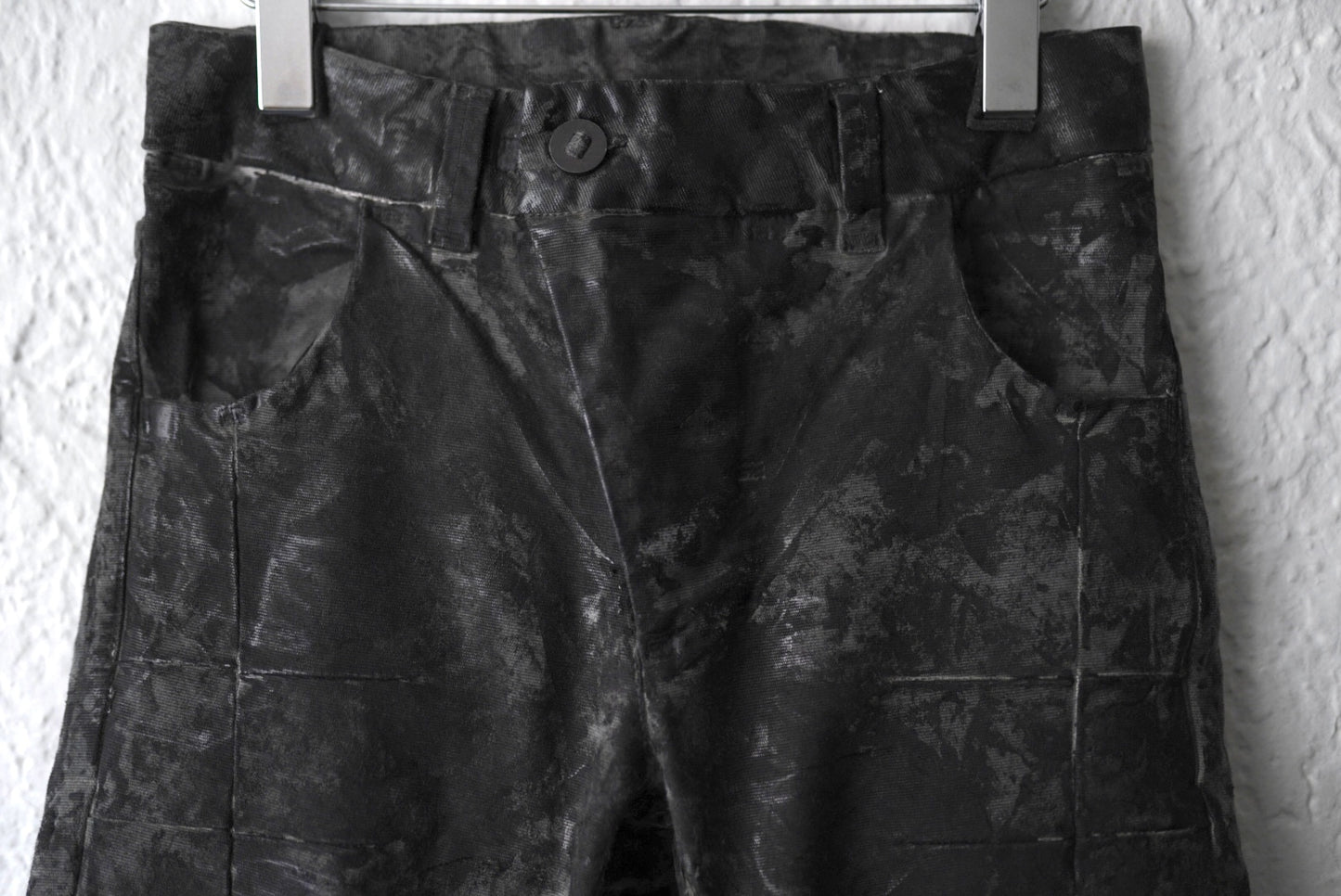 15SS P13-F1405K ワックスコーティングデニムパンツ / boris bidjan saberi(ボリスビジャンサベリ)