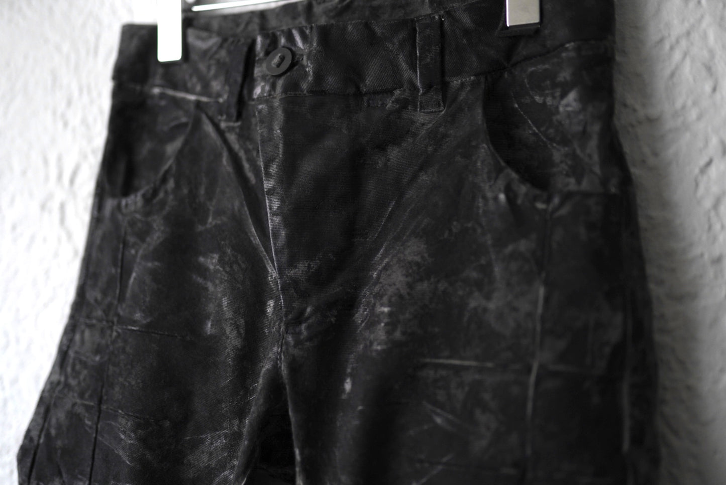 15SS P13-F1405K ワックスコーティングデニムパンツ / boris bidjan saberi(ボリスビジャンサベリ)