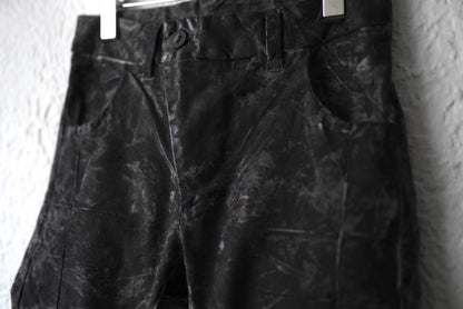 15SS P13-F1405K ワックスコーティングデニムパンツ / boris bidjan saberi(ボリスビジャンサベリ)