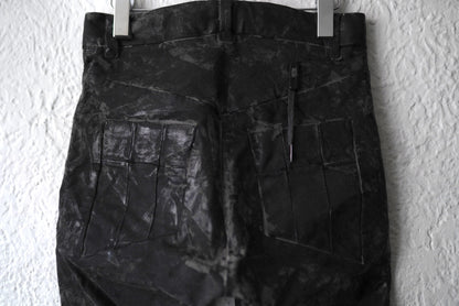 15SS P13-F1405K ワックスコーティングデニムパンツ / boris bidjan saberi(ボリスビジャンサベリ)