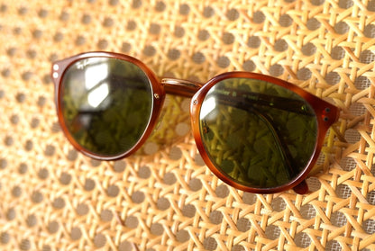 1990's TRADITIONALS セルフレームアイウェア 眼鏡 キャメル ボシュロム製 / RayBan(レイバン)