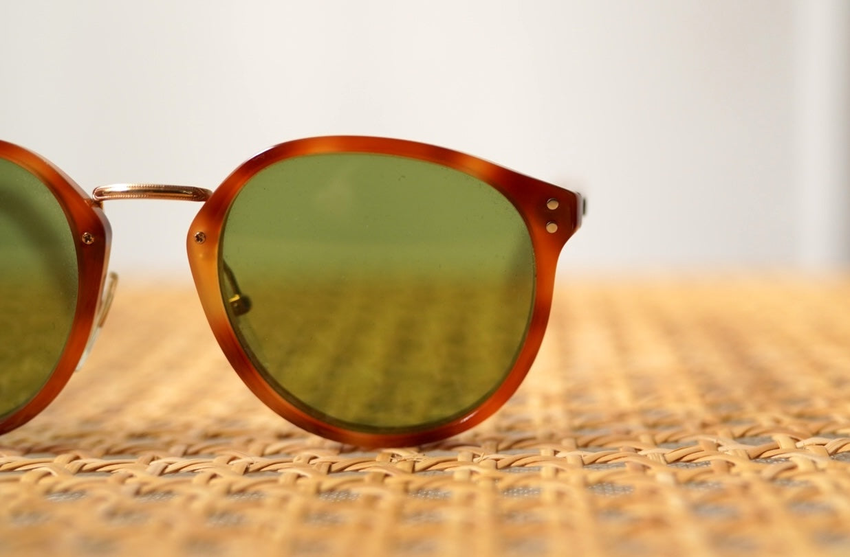 1990's TRADITIONALS セルフレームアイウェア 眼鏡 キャメル ボシュロム製 / RayBan(レイバン)