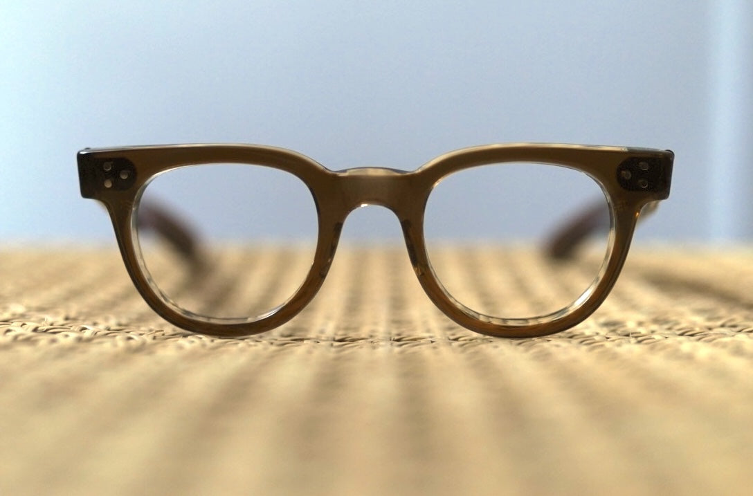 1950's FDR セルフレームアイウェア 眼鏡 ブラウンスモーク 46/24 / TART OPTICAL(タートオプティカル)
