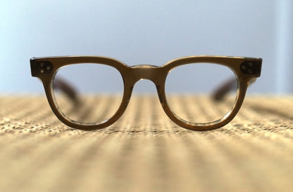 1950's FDR セルフレームアイウェア 眼鏡 ブラウンスモーク 46/24 / TART OPTICAL(タートオプティカル)