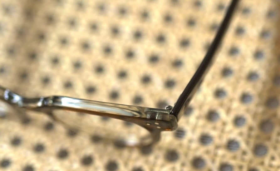 1950's FDR セルフレームアイウェア 眼鏡 ブラウンスモーク 46/24 / TART OPTICAL(タートオプティカル)