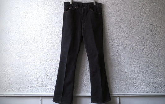 1990's 517 先染めブラックデニムパンツ W38L32 / Levi's(リーバイス)