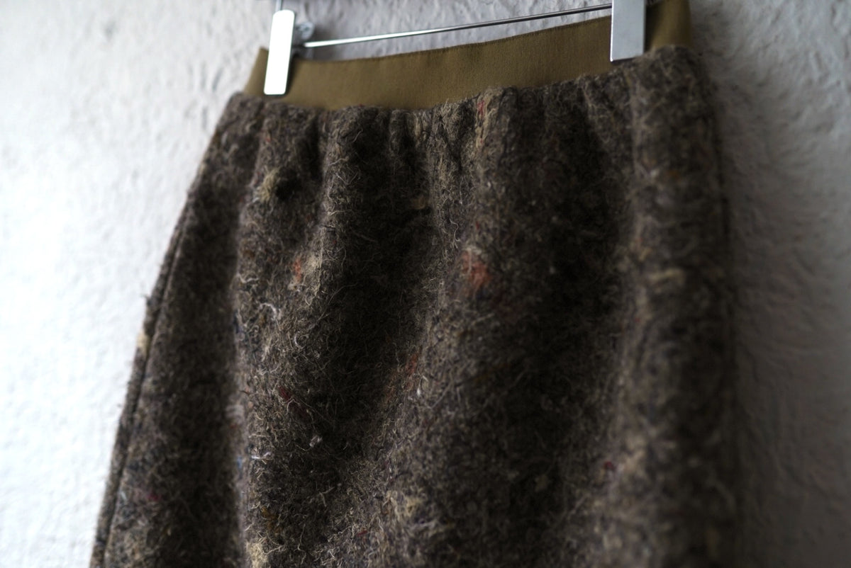 23AW GILLIAN SKIRT ウールフェルトスカート / UMA WANG(ウマワン)