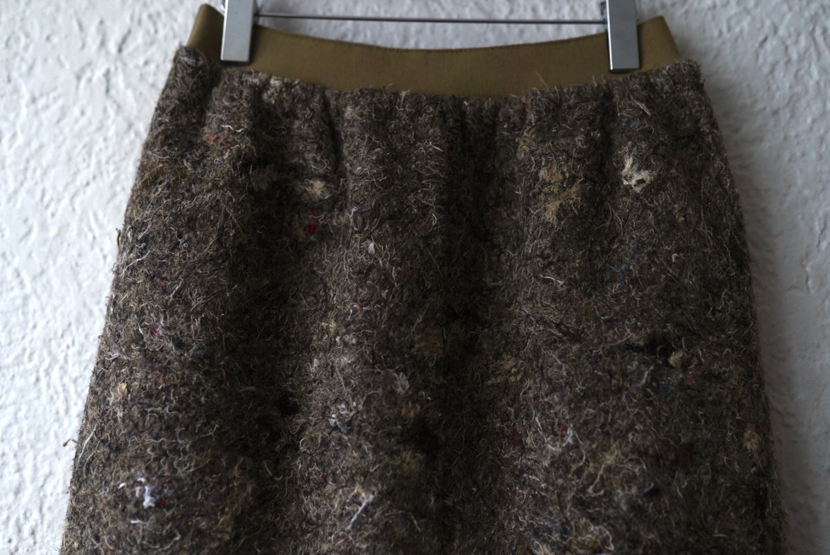 23AW GILLIAN SKIRT ウールフェルトスカート / UMA WANG(ウマワン)
