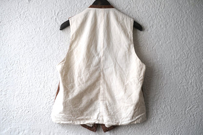 24AW Six Button Gilet ベビーアルパカツイードジレ ベスト / the Crooked Tailor(ザ クルーキッドテーラー)