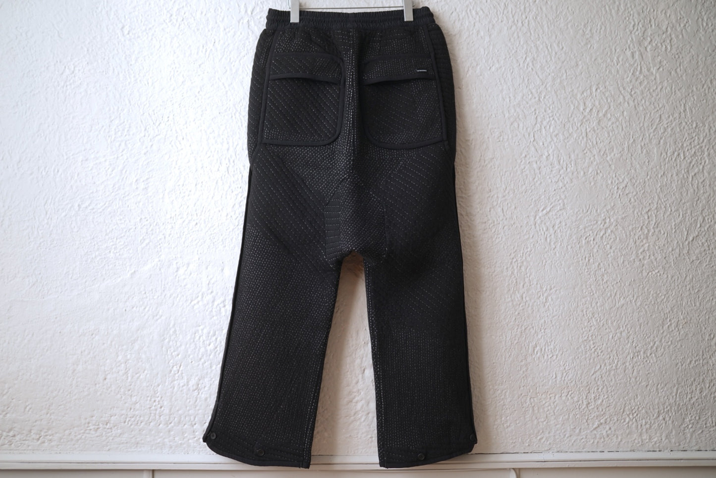 18AW 3d Knit 刺し子イージーパンツ / BYBORRE(バイボレ)