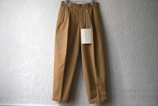 21SS French Military Trousers "M52-50's" チノトラウザーズパンツ / the Crooked Tailor(ザ クルーキッドテーラー)
